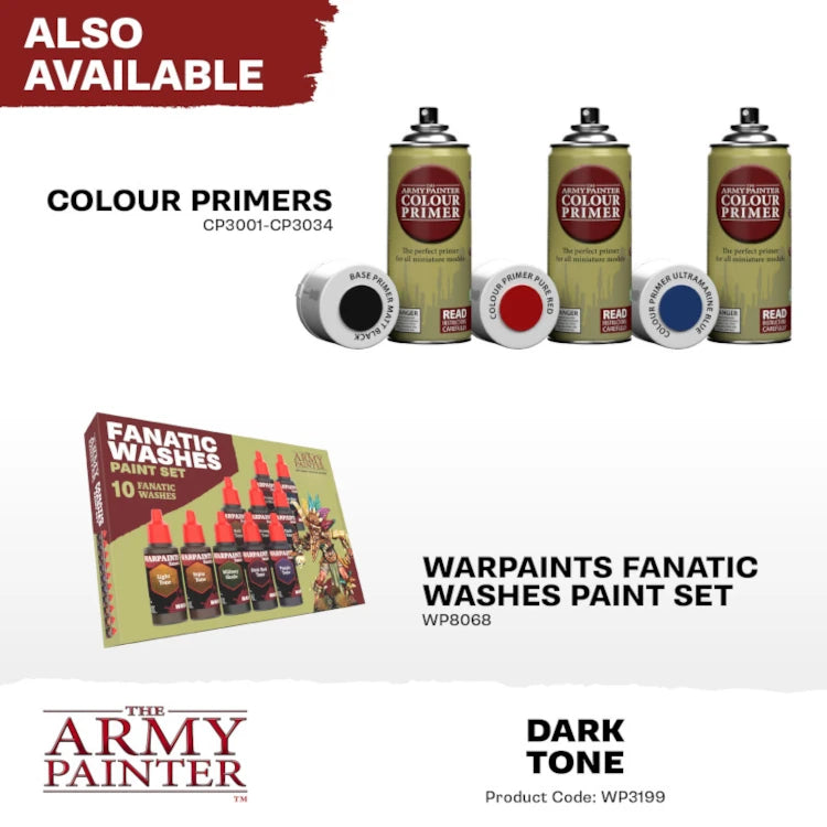 Warpaints Fanatic: Wash - Dark Tone