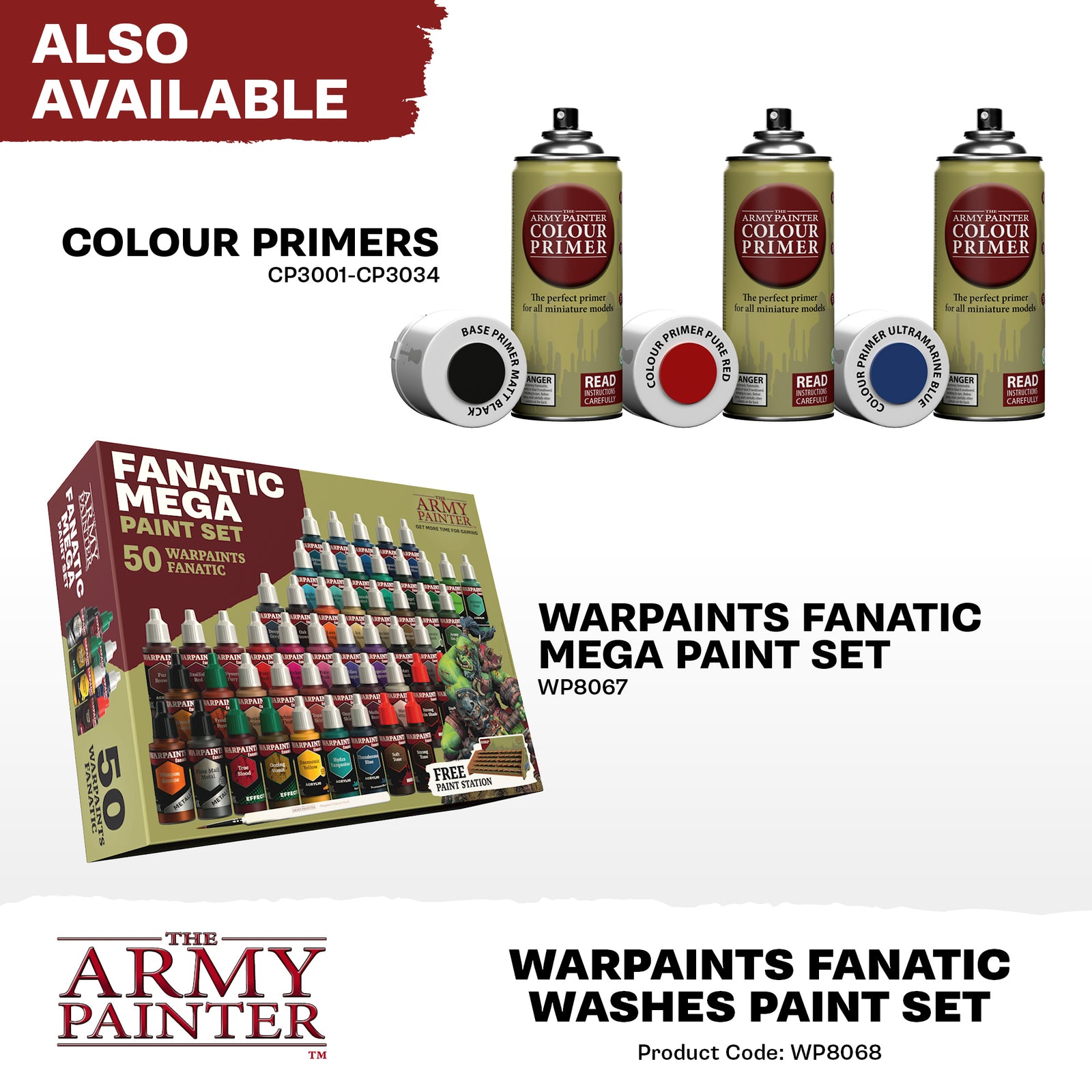 Warpaints Fanatic: Washes Paint Set