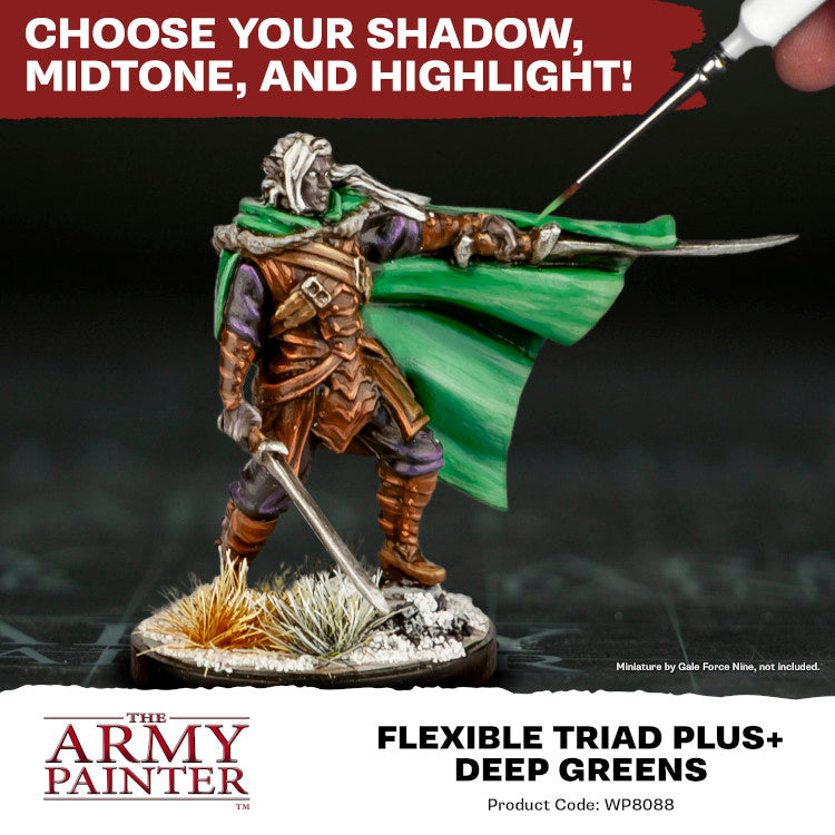 Flexible Triad PLUS+: Deep Greens