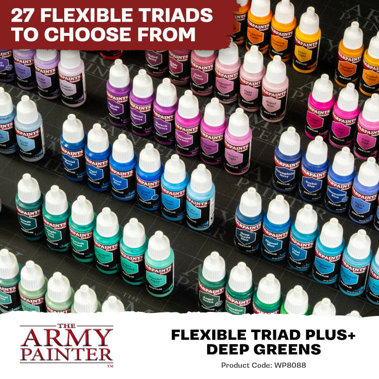 Flexible Triad PLUS+: Deep Greens