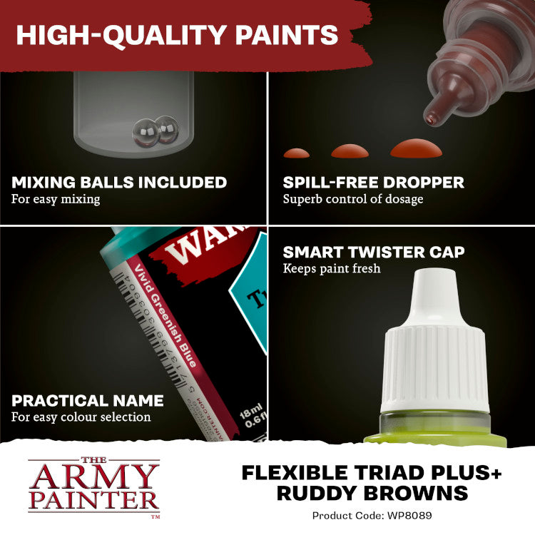Flexible Triad PLUS+: Ruddy Browns