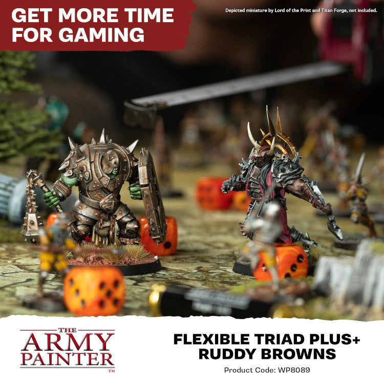 Flexible Triad PLUS+: Ruddy Browns