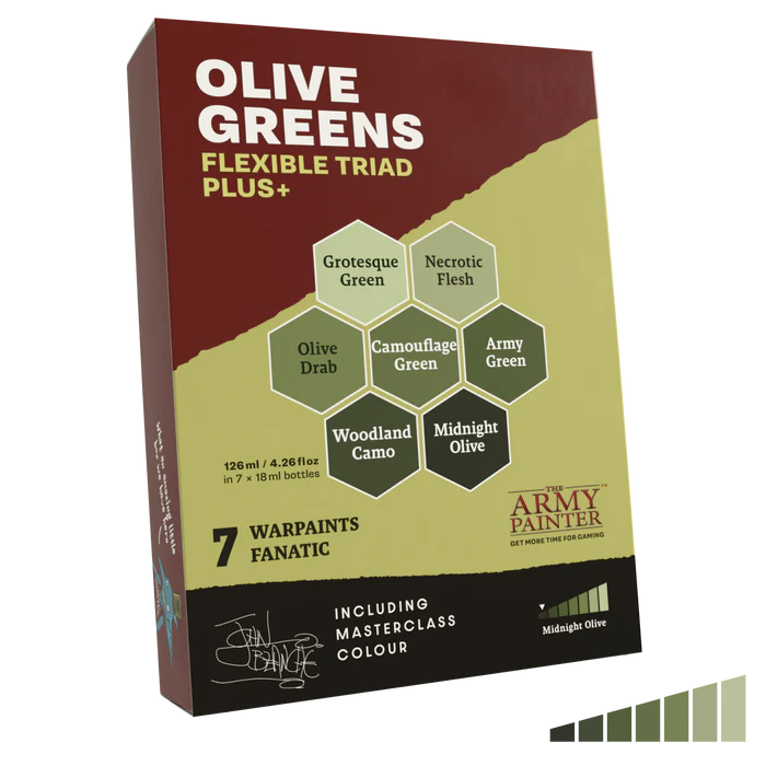 Flexible Triad PLUS+: Olive Greens