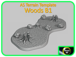 Alpha Strike Terrain Template - Woods