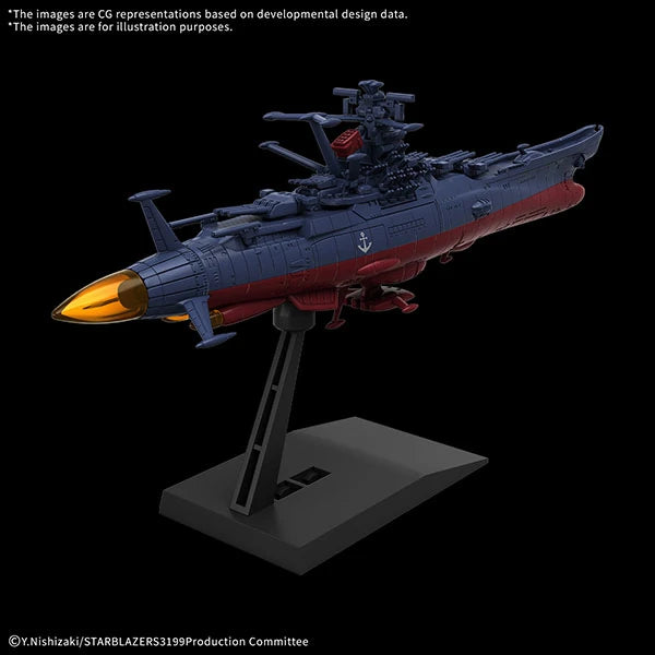 Yamato Model Kit: Mecha Collection - United Nations Cosmo Force BBY-01 Space Battleship Yamato 3199