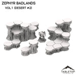 HEXTECH Zephyr Badlands Map Hill Set