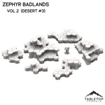 HEXTECH Zephyr Badlands Map Hill Set