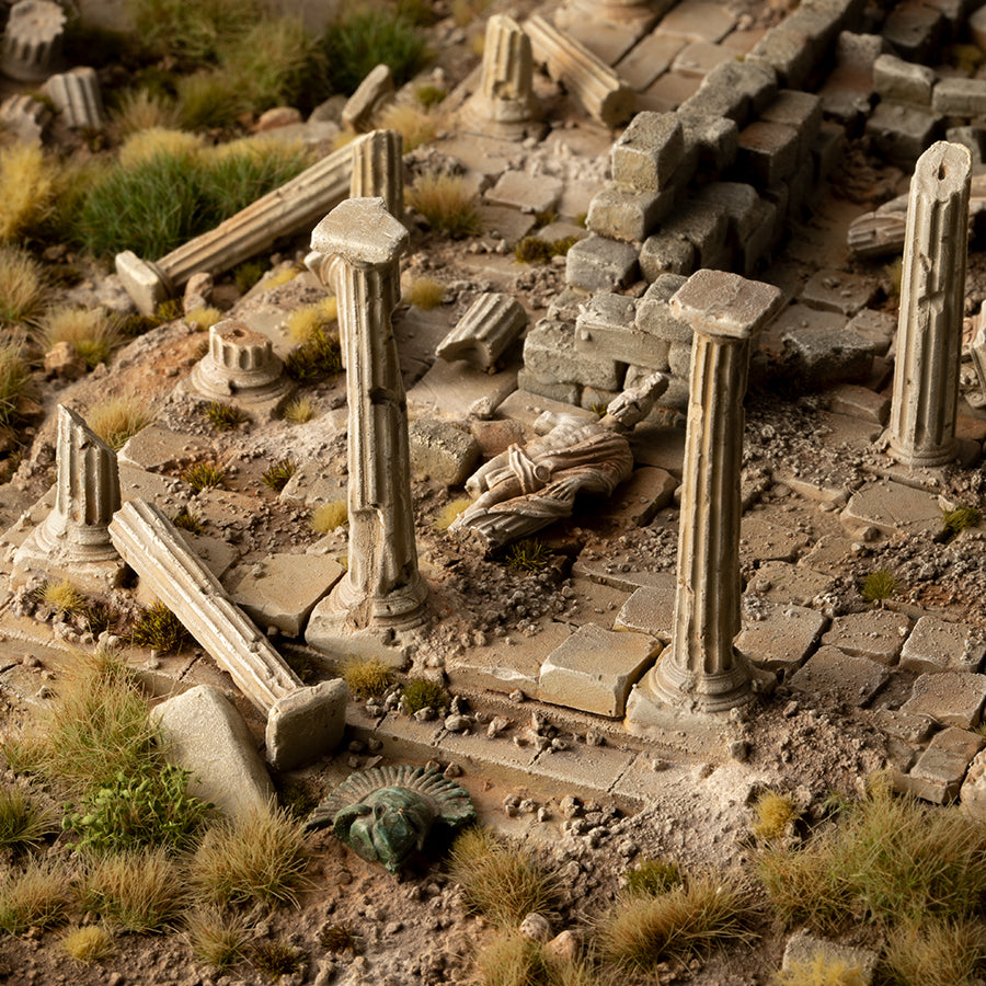 Statues and Columns