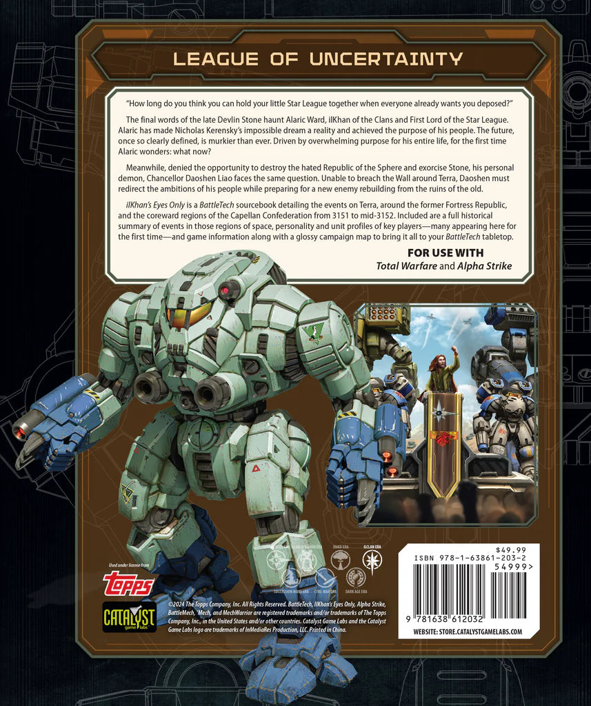 BattleTech: ilKhan`s Eyes Only