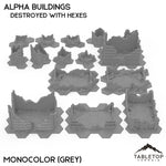 Mecha City Alpha Buildings