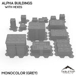 Mecha City Alpha Buildings
