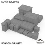 Mecha City Alpha Buildings