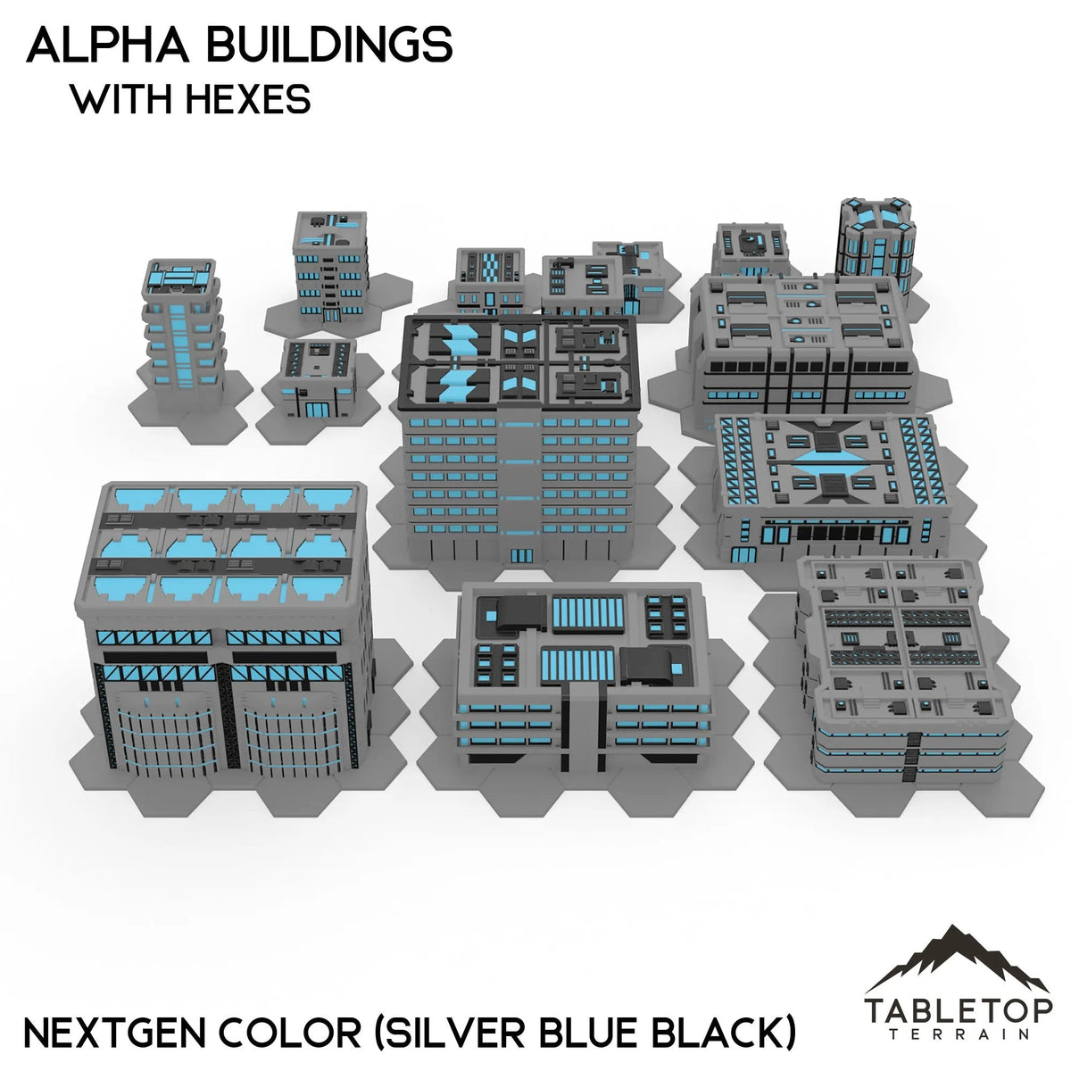 Mecha City Alpha Buildings