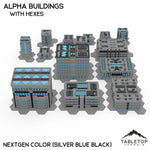 Mecha City Alpha Buildings