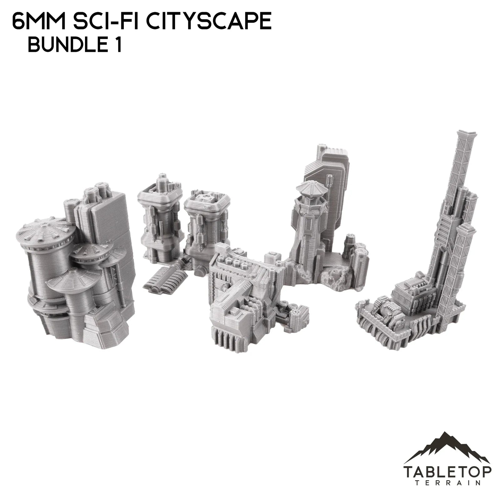 6mm Sci-Fi Cityscape Bundle 1