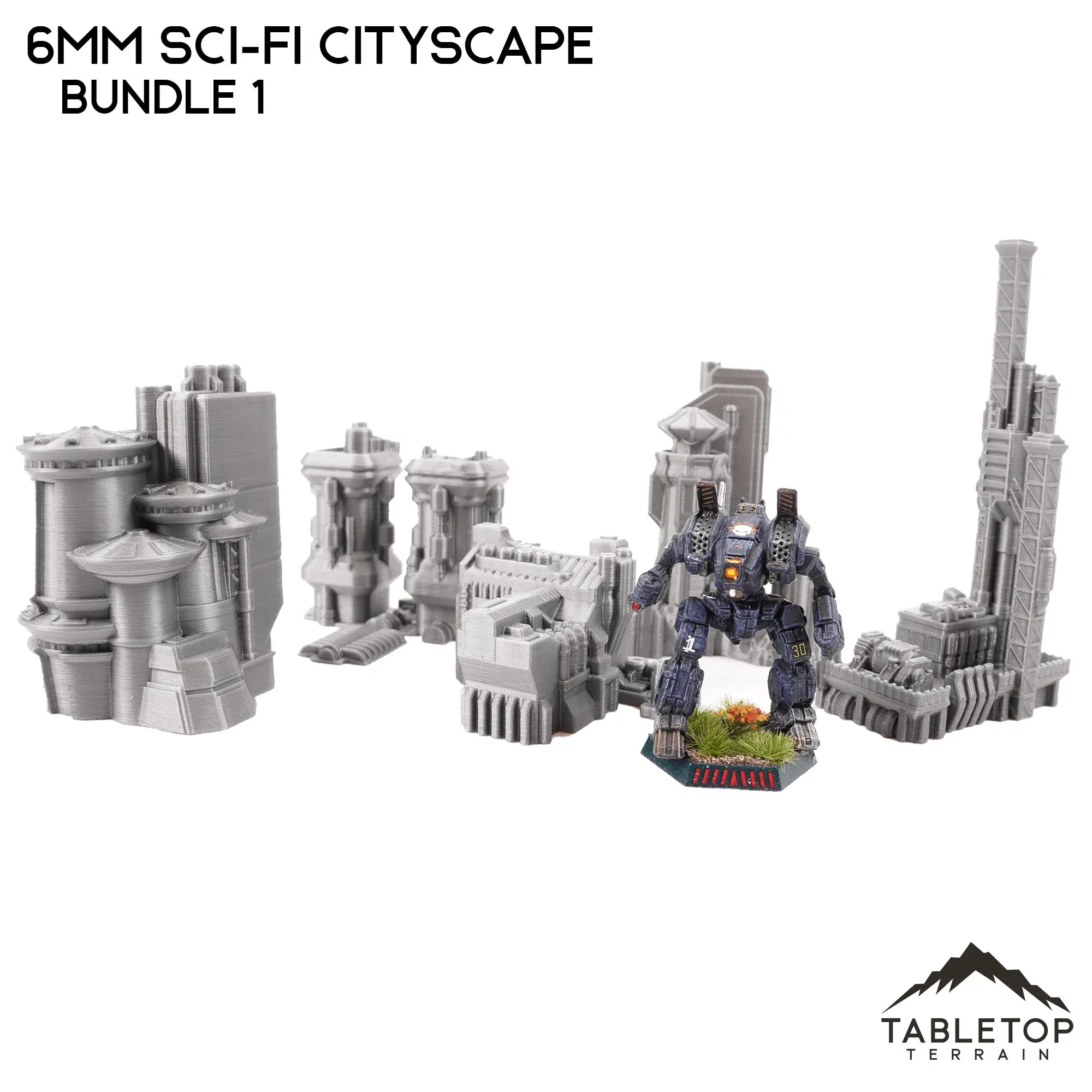 6mm Sci-Fi Cityscape Bundle 1