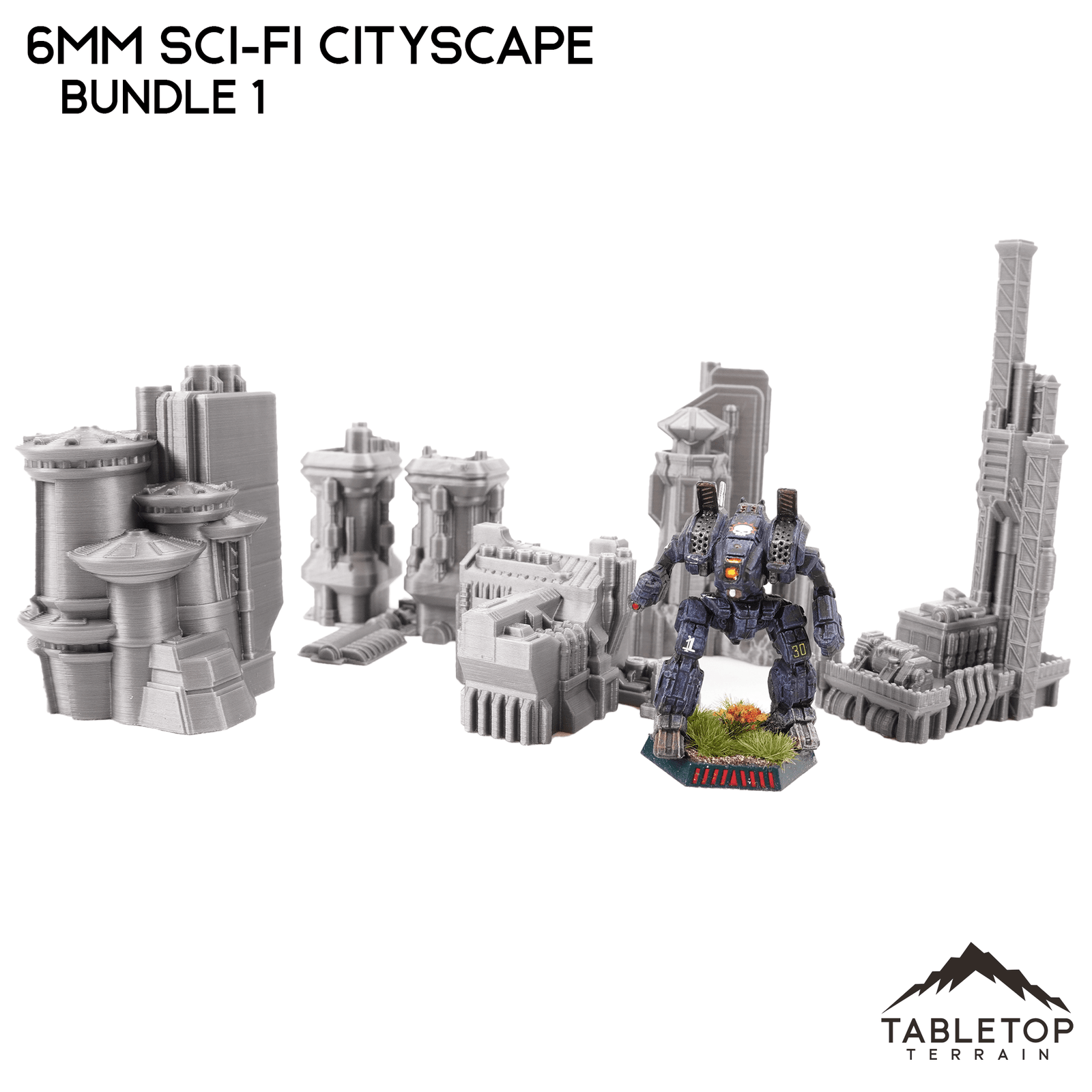 6mm Sci-Fi Cityscape Bundle 1