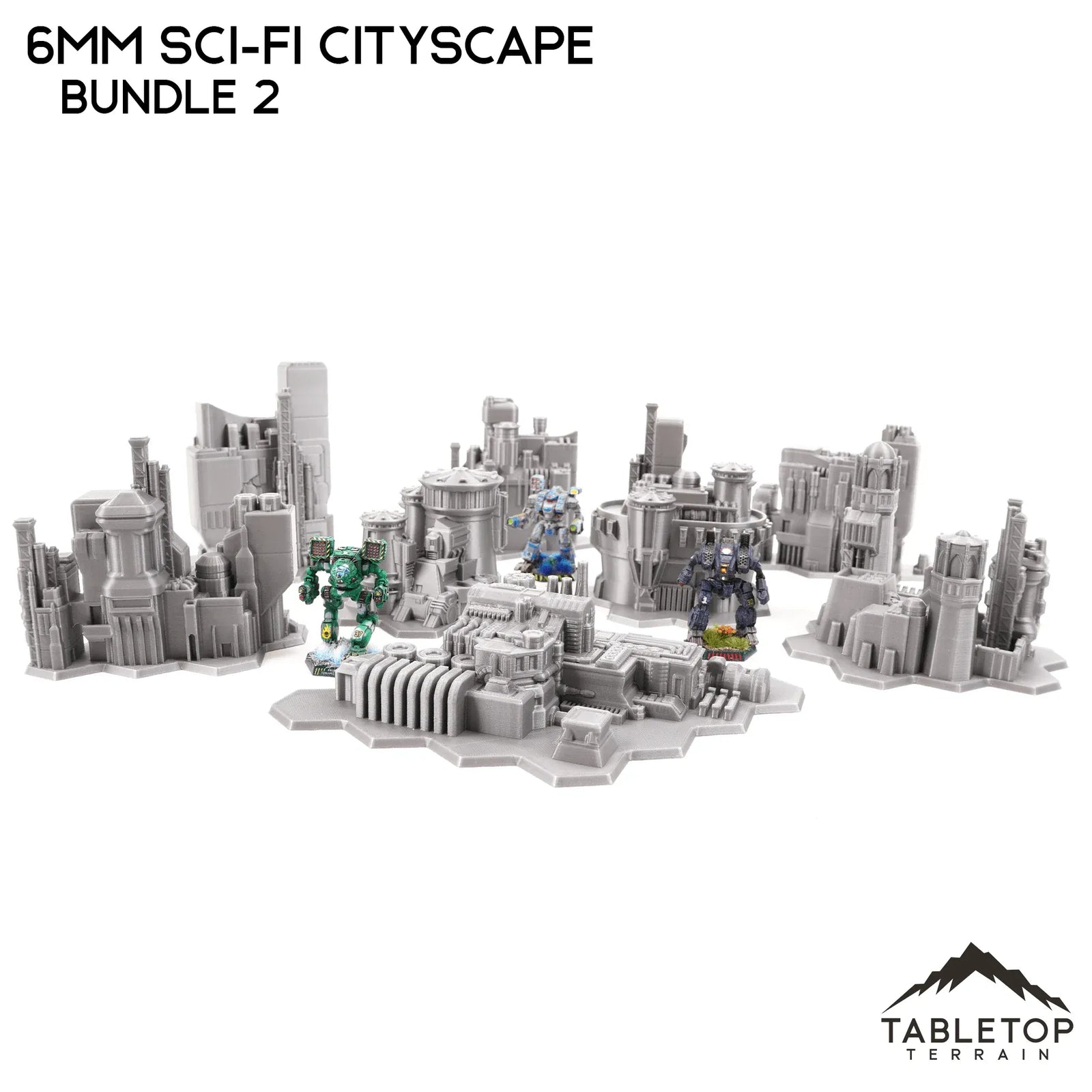 6mm Sci-Fi Cityscape Bundle 2