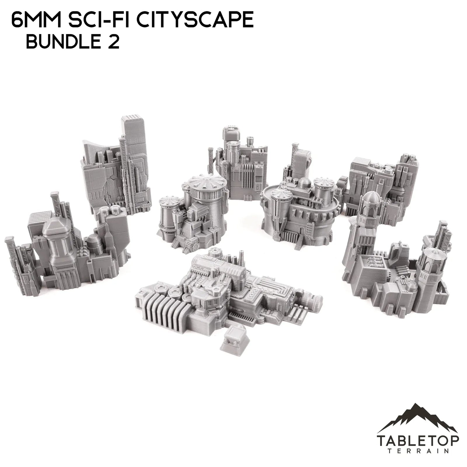 6mm Sci-Fi Cityscape Bundle 2