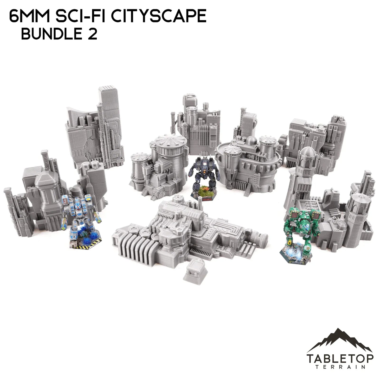 6mm Sci-Fi Cityscape Bundle 2
