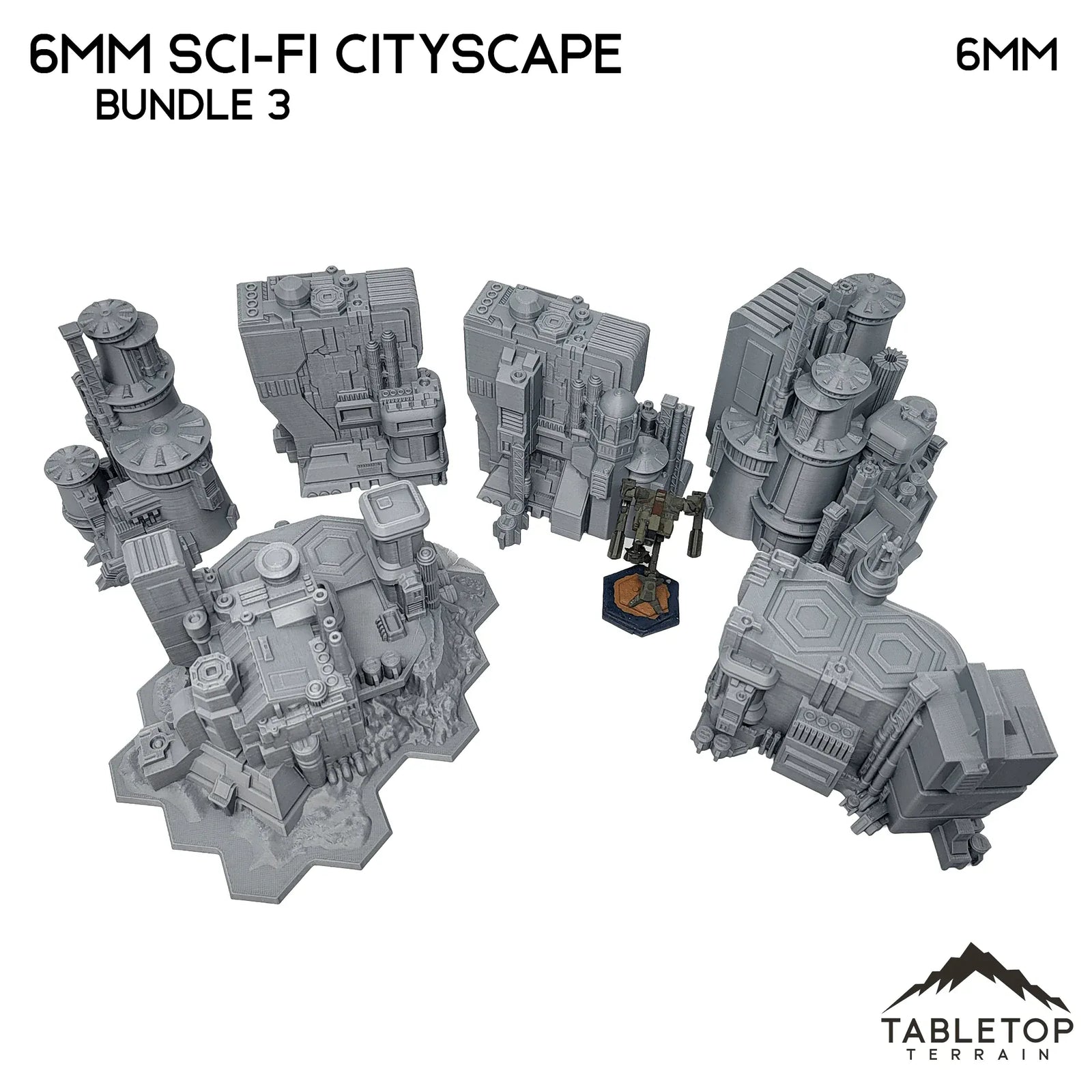 6mm Sci-Fi Cityscape Bundle 3