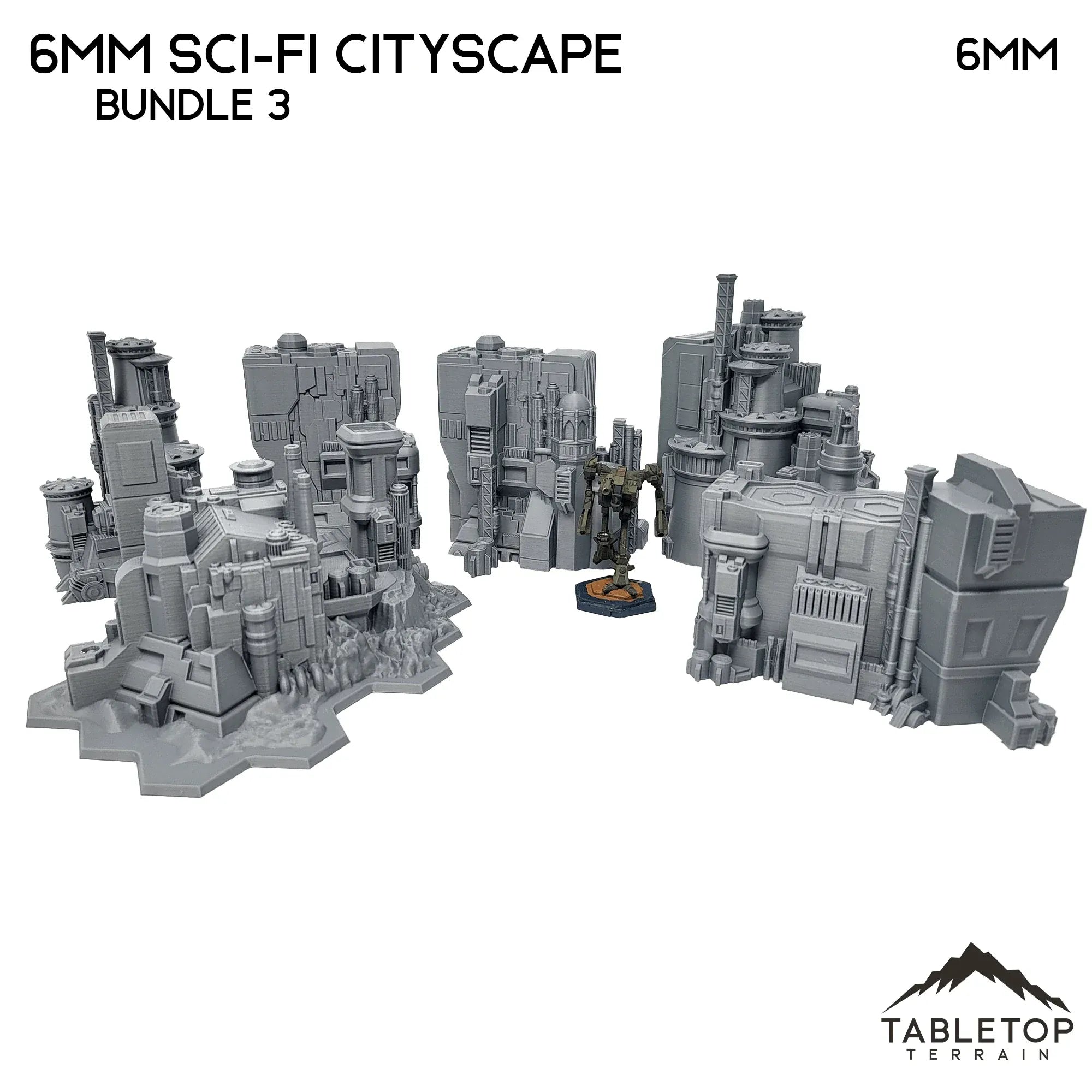 6mm Sci-Fi Cityscape Bundle 3
