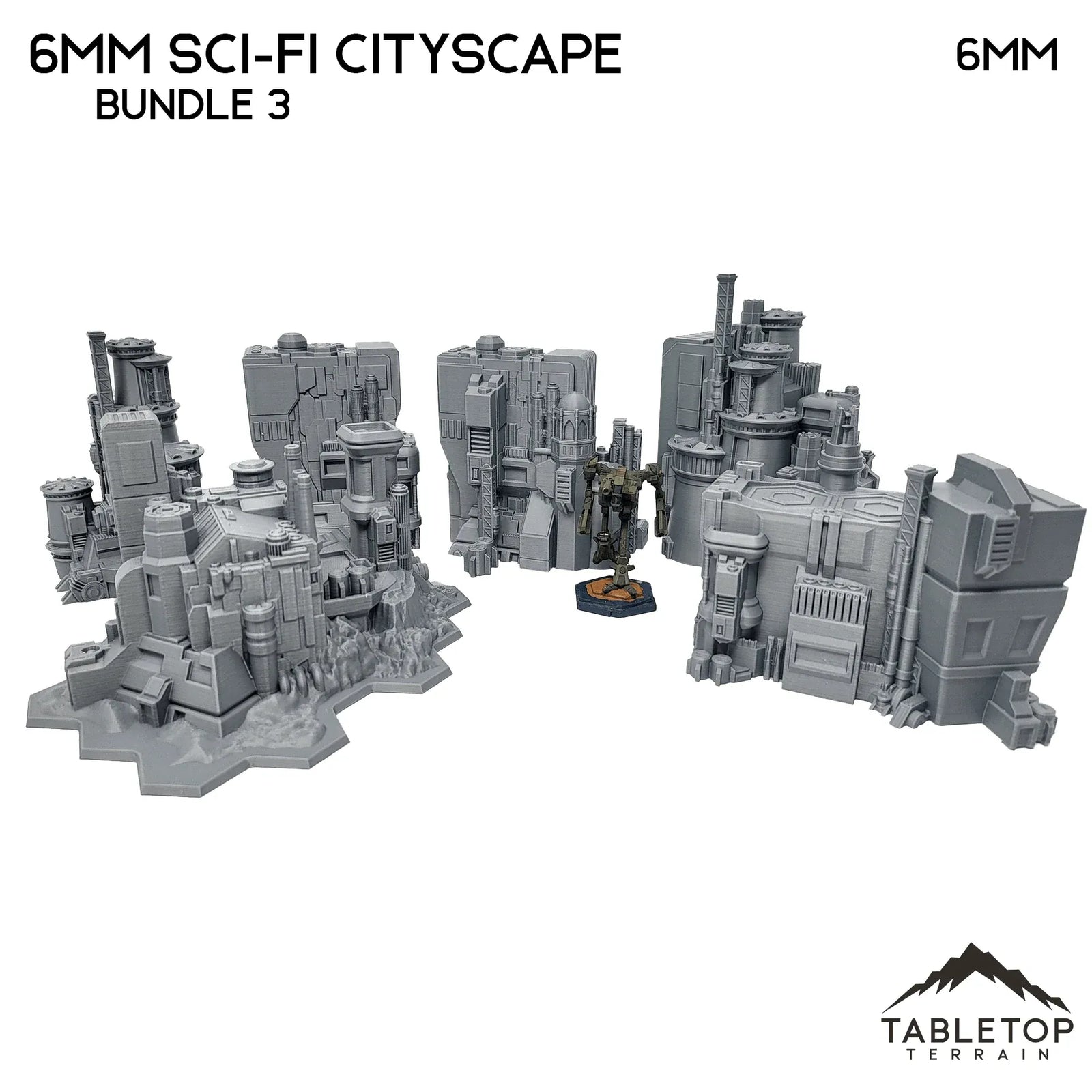 6mm Sci-Fi Cityscape Bundle 3