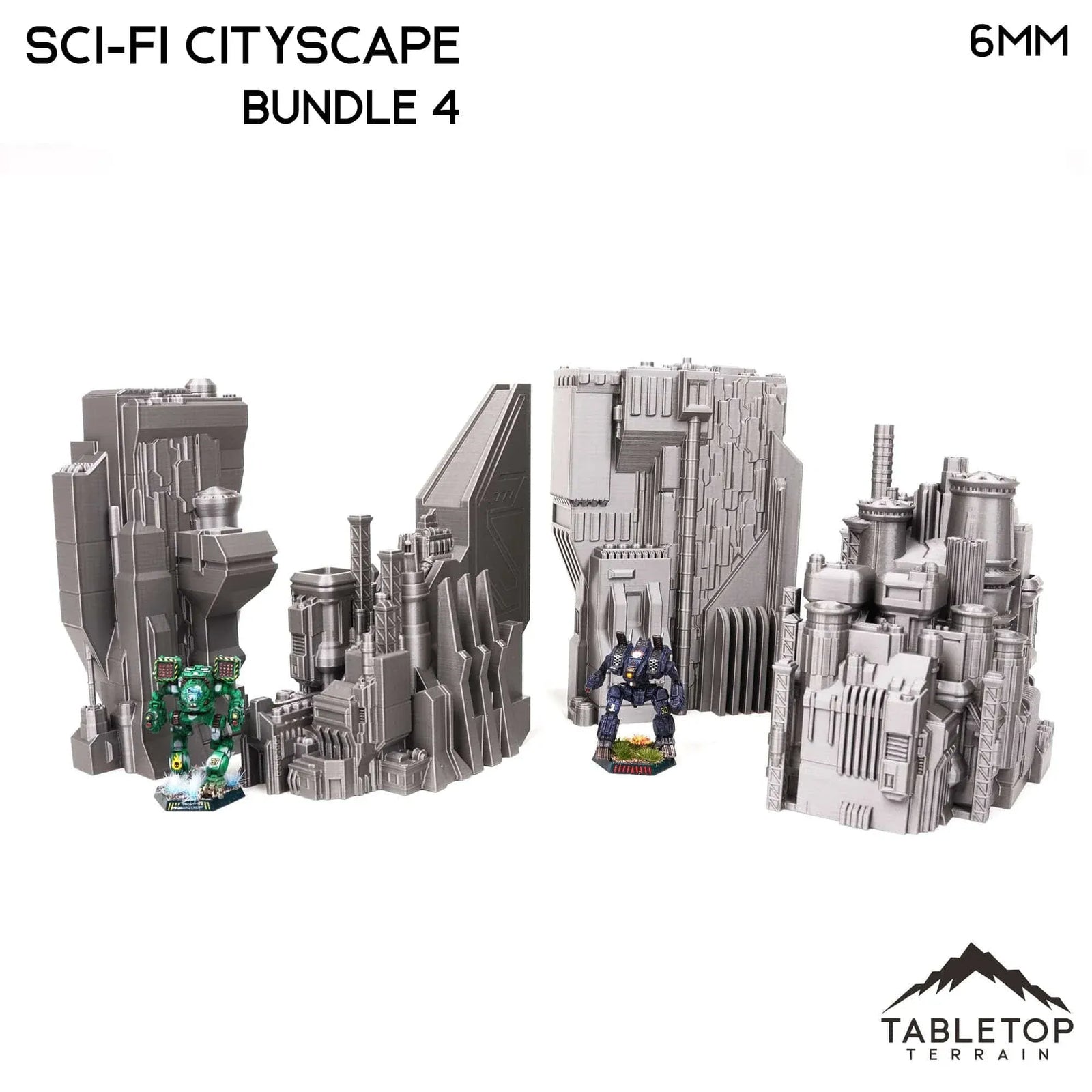 6mm Sci-Fi Cityscape Bundle 4