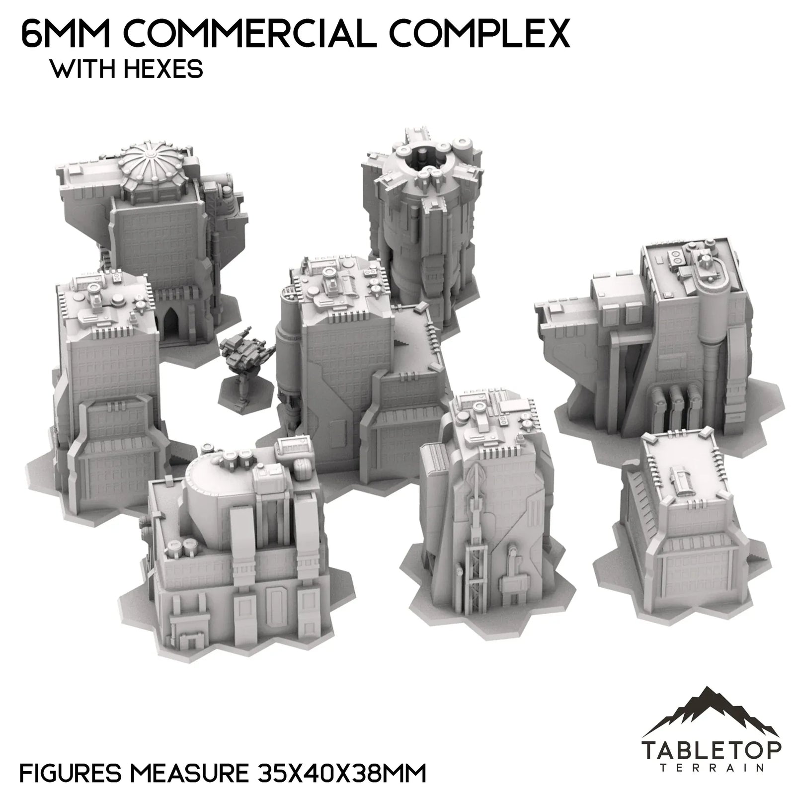 6mm Sci-Fi Commercial Complex Bundle 1