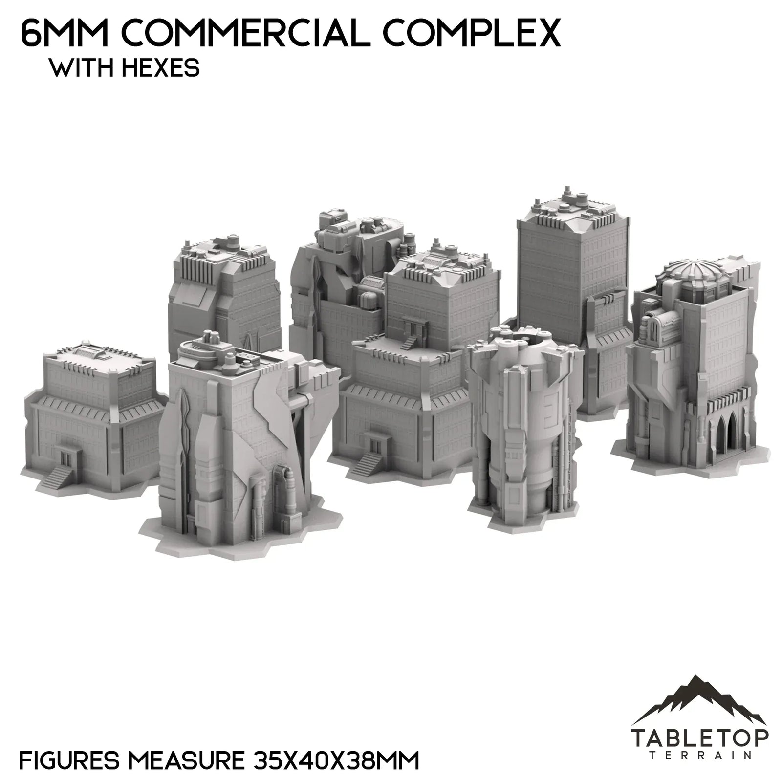 6mm Sci-Fi Commercial Complex Bundle 1