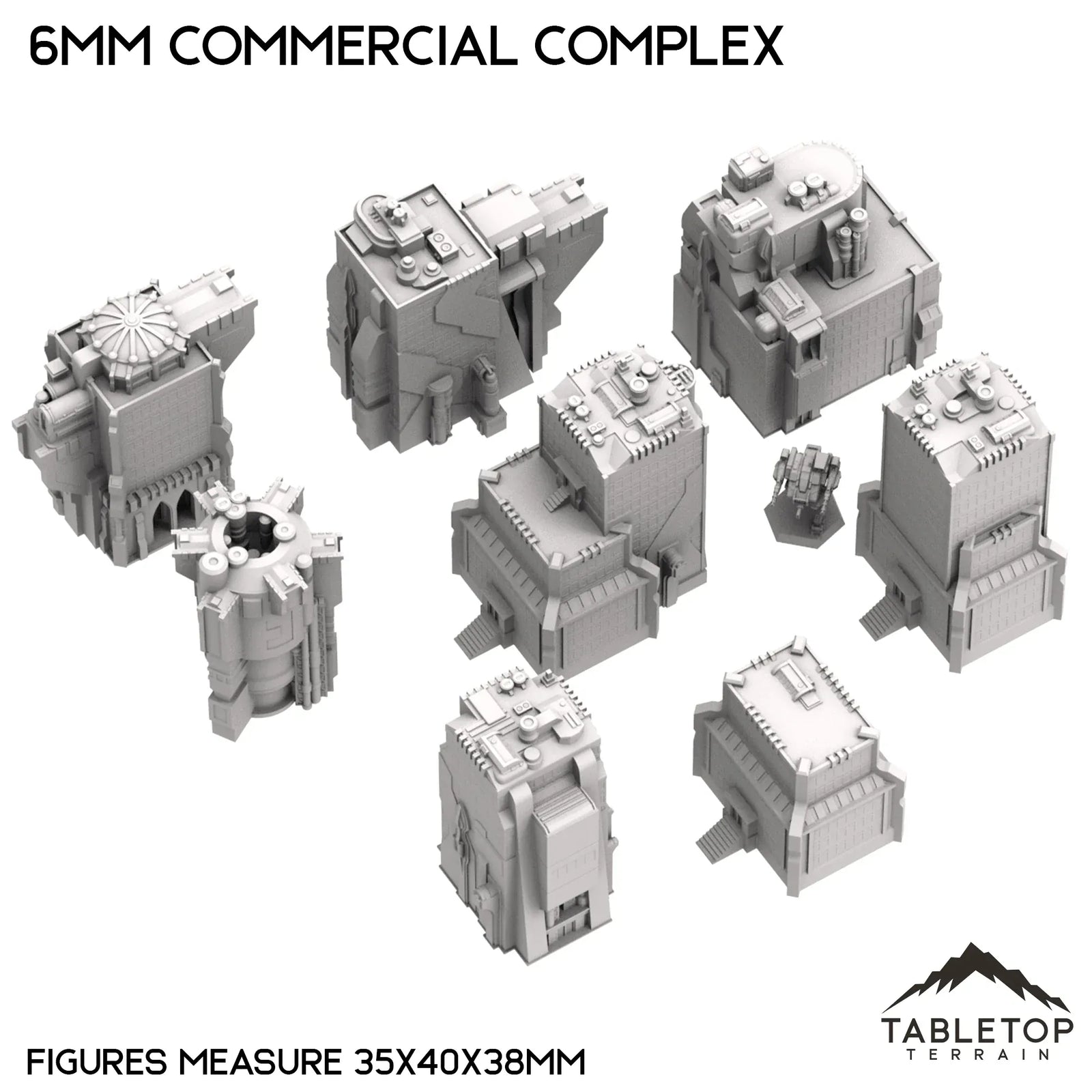 6mm Sci-Fi Commercial Complex Bundle 1