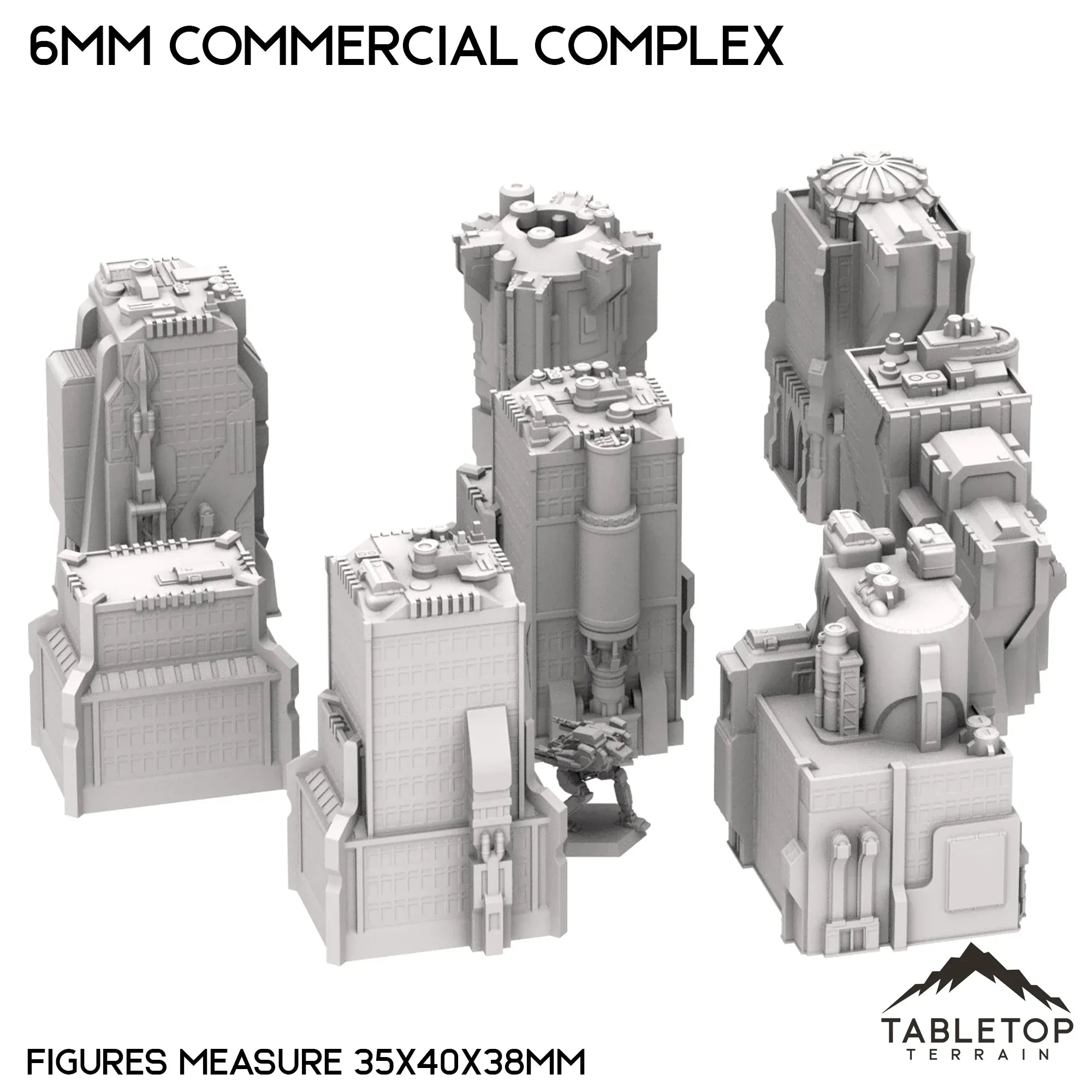 6mm Sci-Fi Commercial Complex Bundle 1