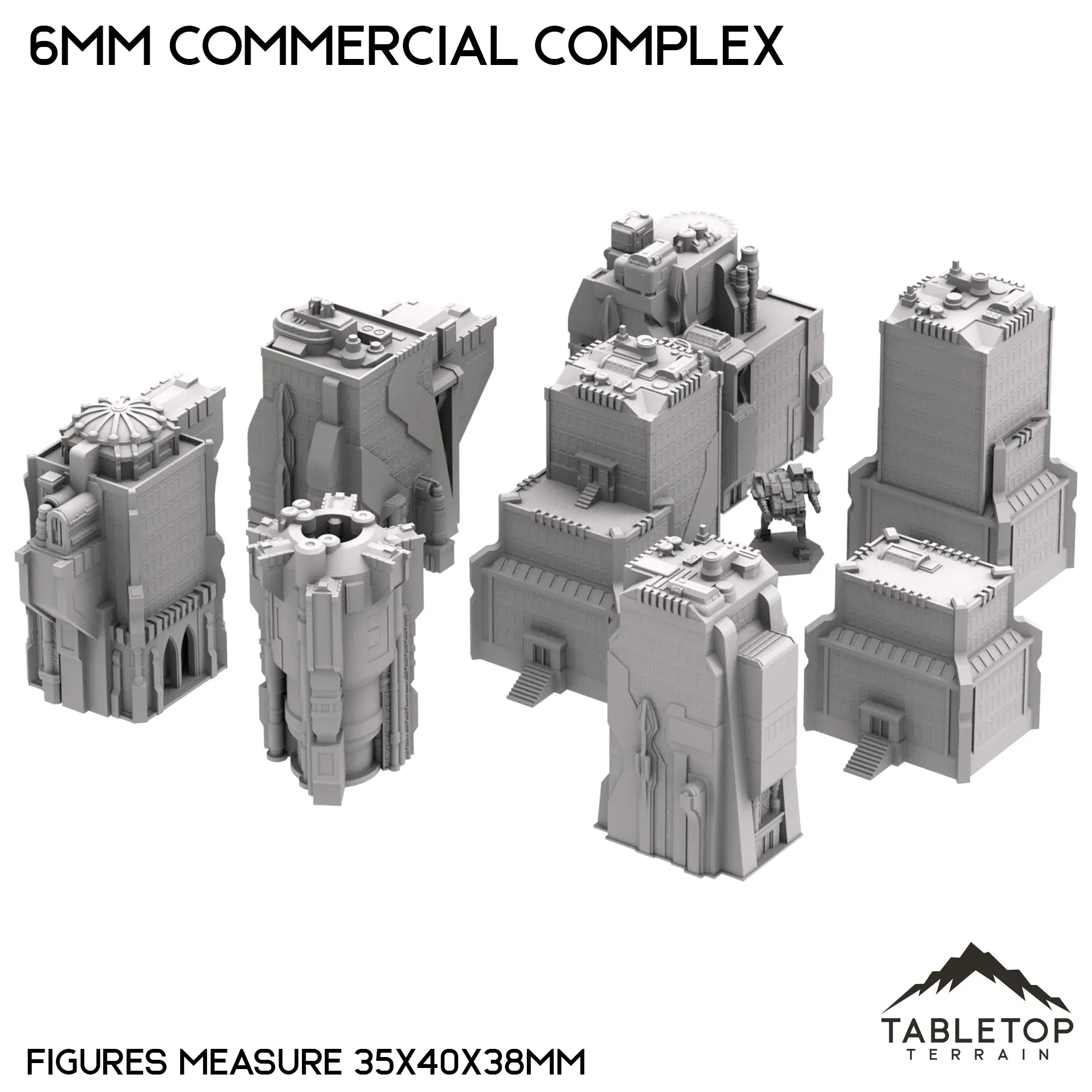 6mm Sci-Fi Commercial Complex Bundle 1