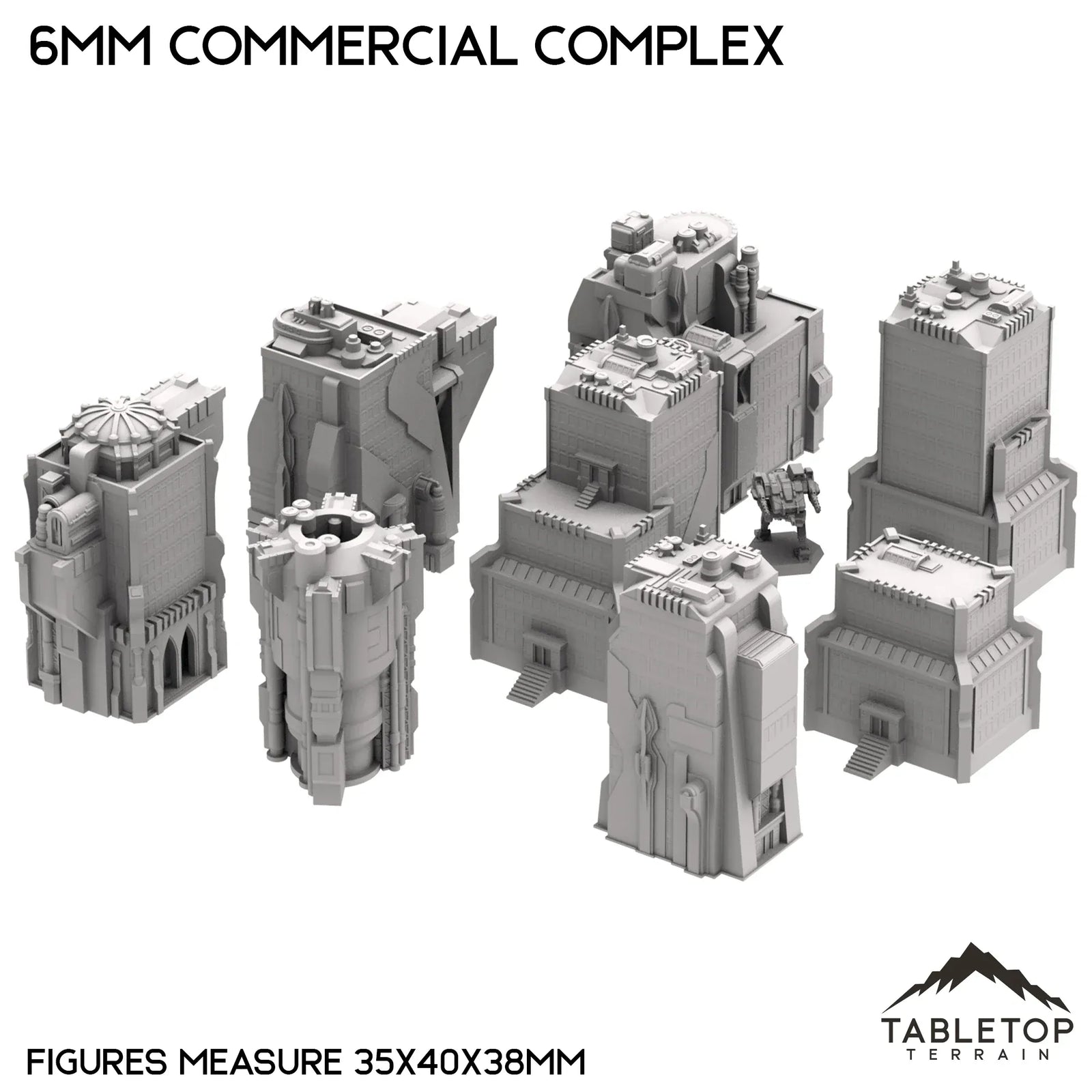 6mm Sci-Fi Commercial Complex Bundle 1