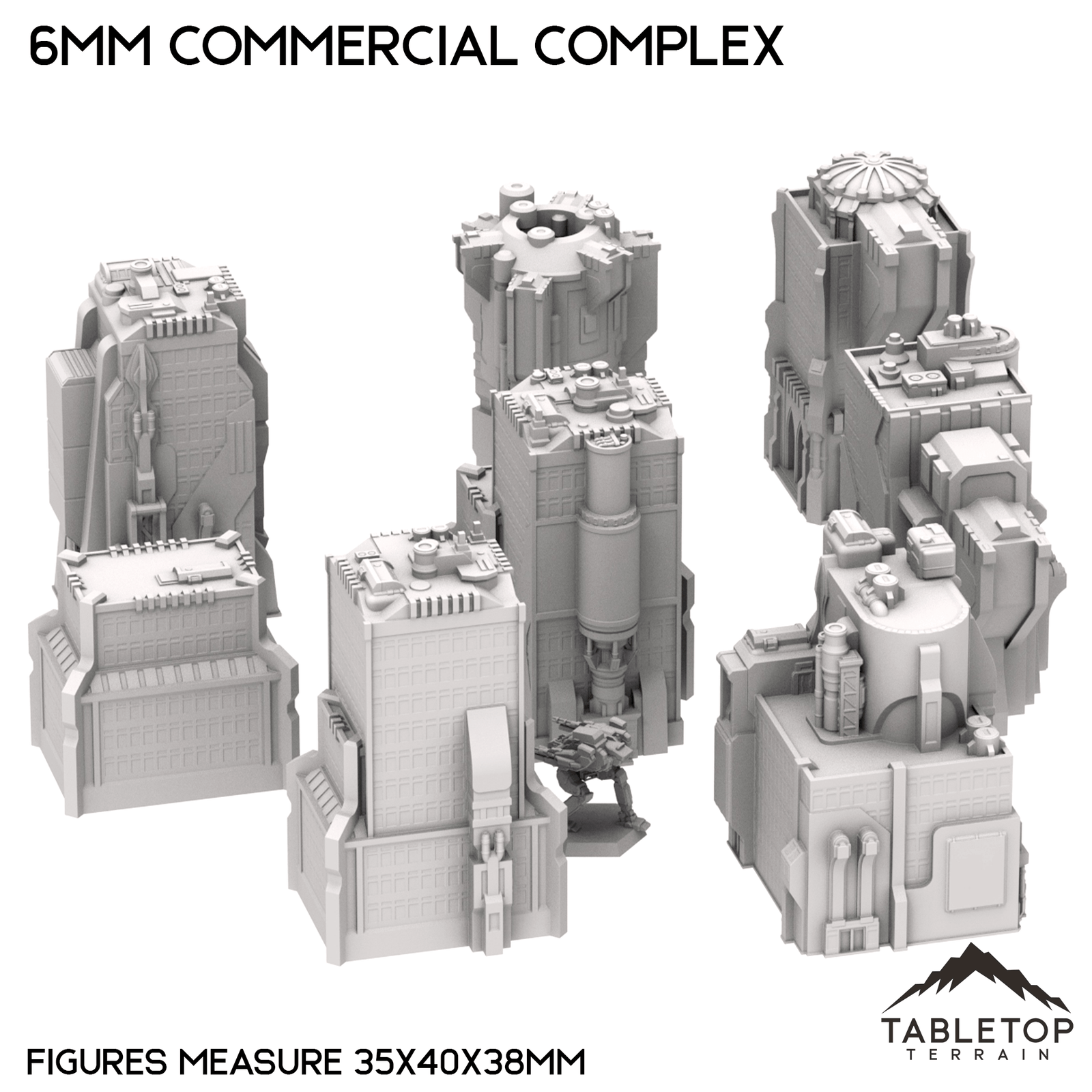 6mm Sci-Fi Commercial Complex Bundle 1
