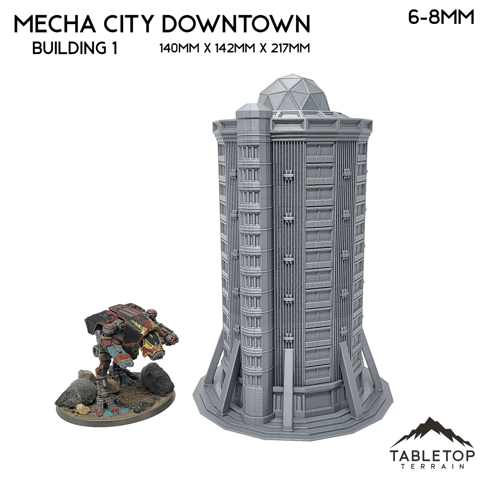 Mecha City Downtown Buildings - Bundle 1