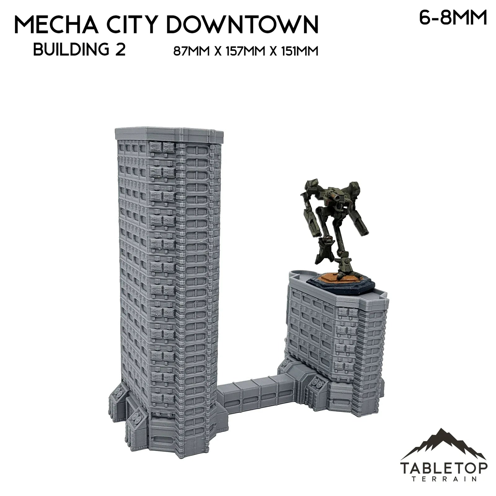 Mecha City Downtown Buildings - Bundle 1