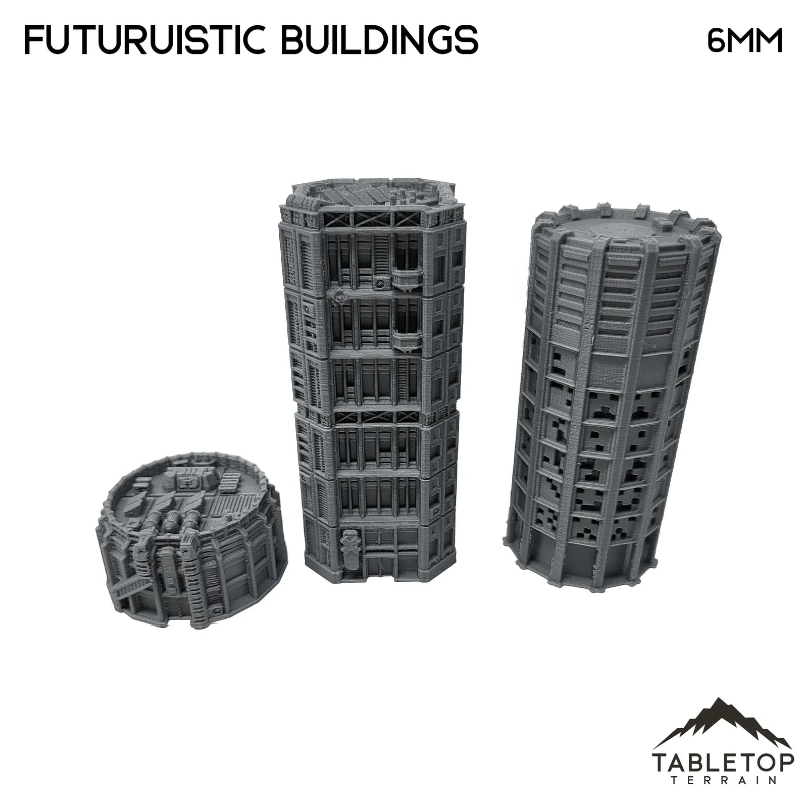 Futuristic Buildings - 6mm terrain