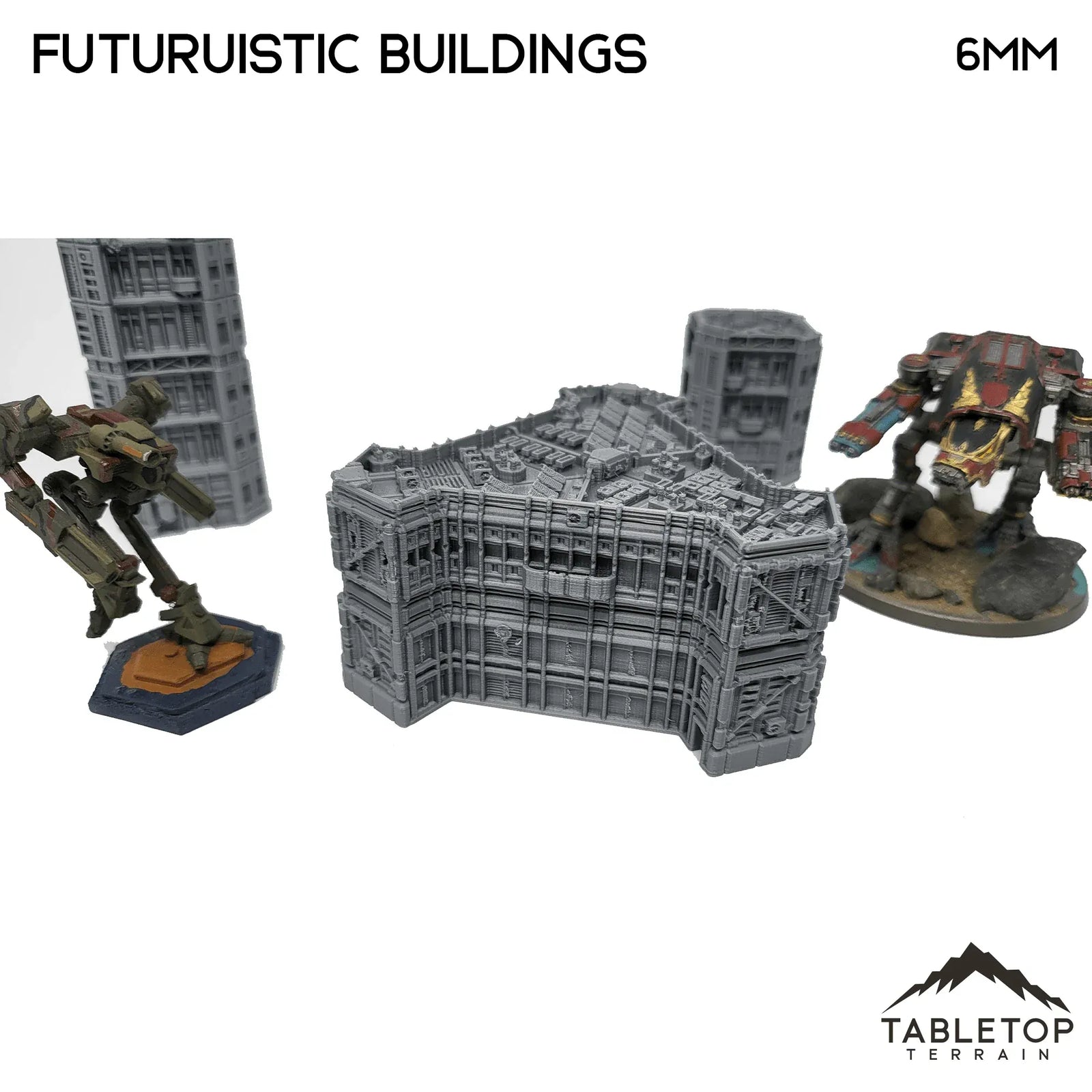 Futuristic Buildings - 6mm terrain