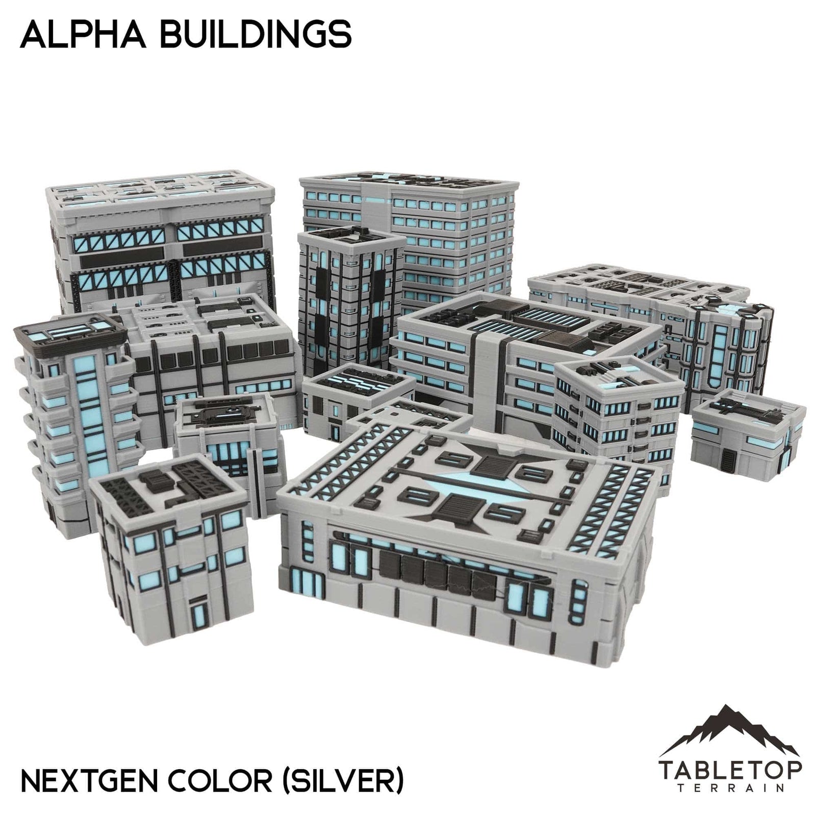 Mecha City Alpha Buildings