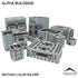 Mecha City Alpha Buildings