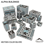 Mecha City Alpha Buildings