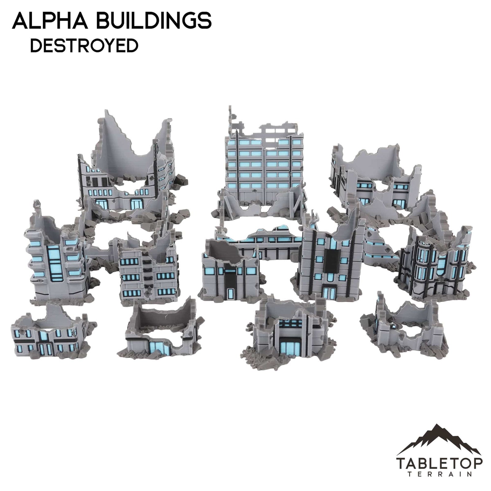 Mecha City Alpha Buildings