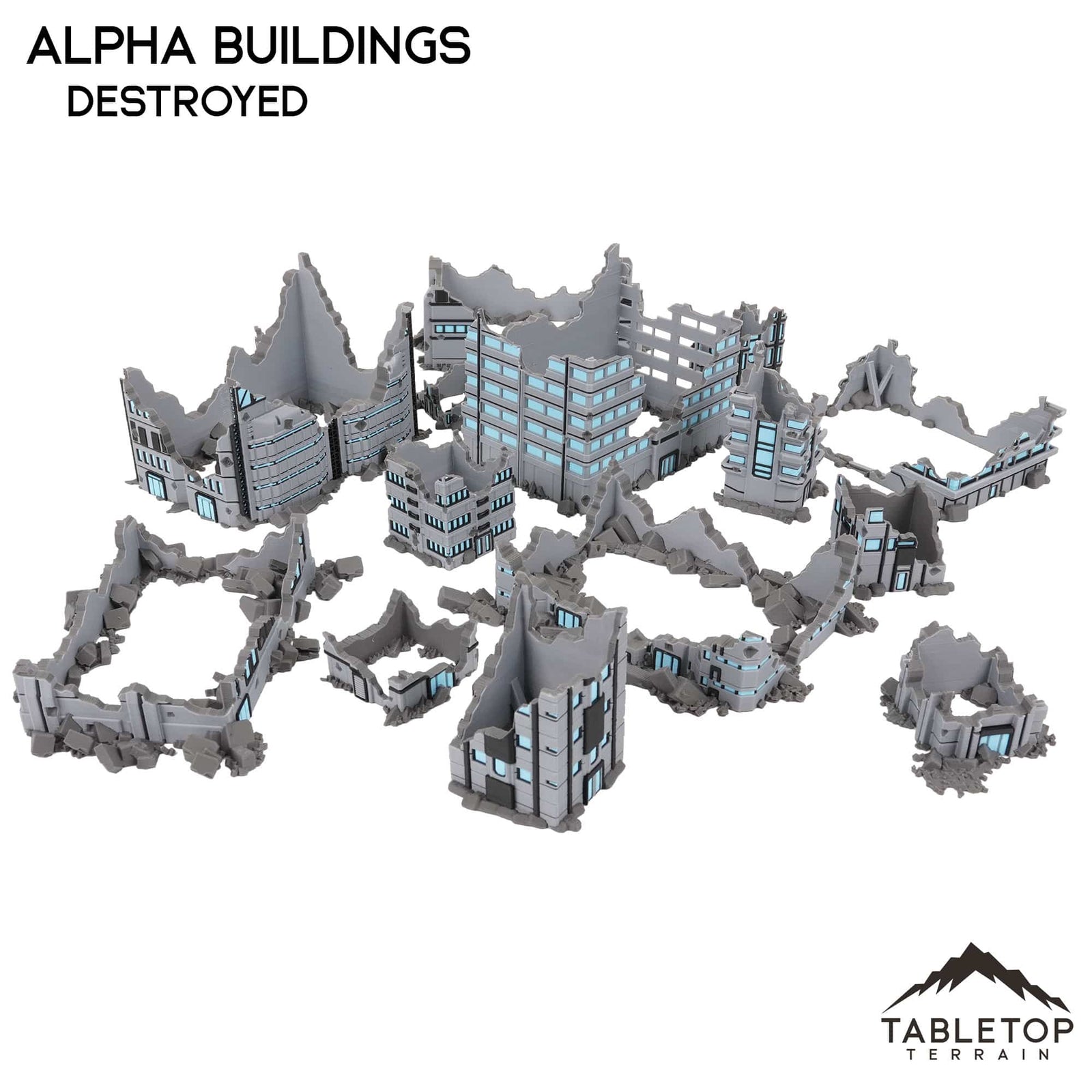 Mecha City Alpha Buildings