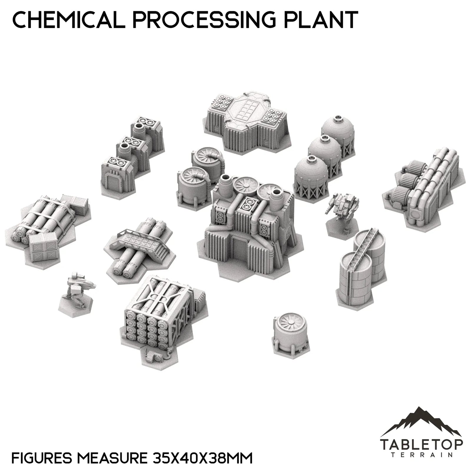 Mecha City Chemical Processing Plant