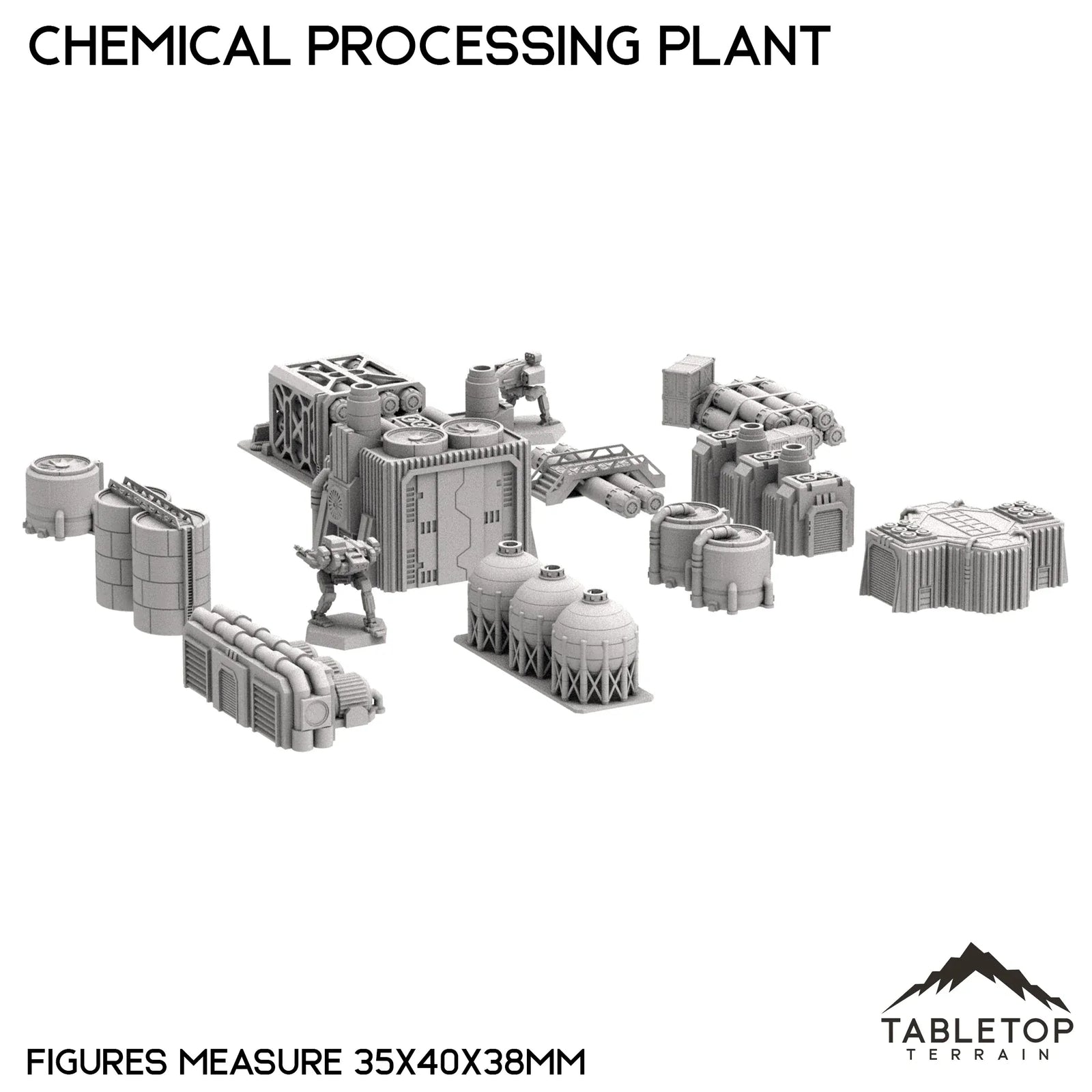 Mecha City Chemical Processing Plant