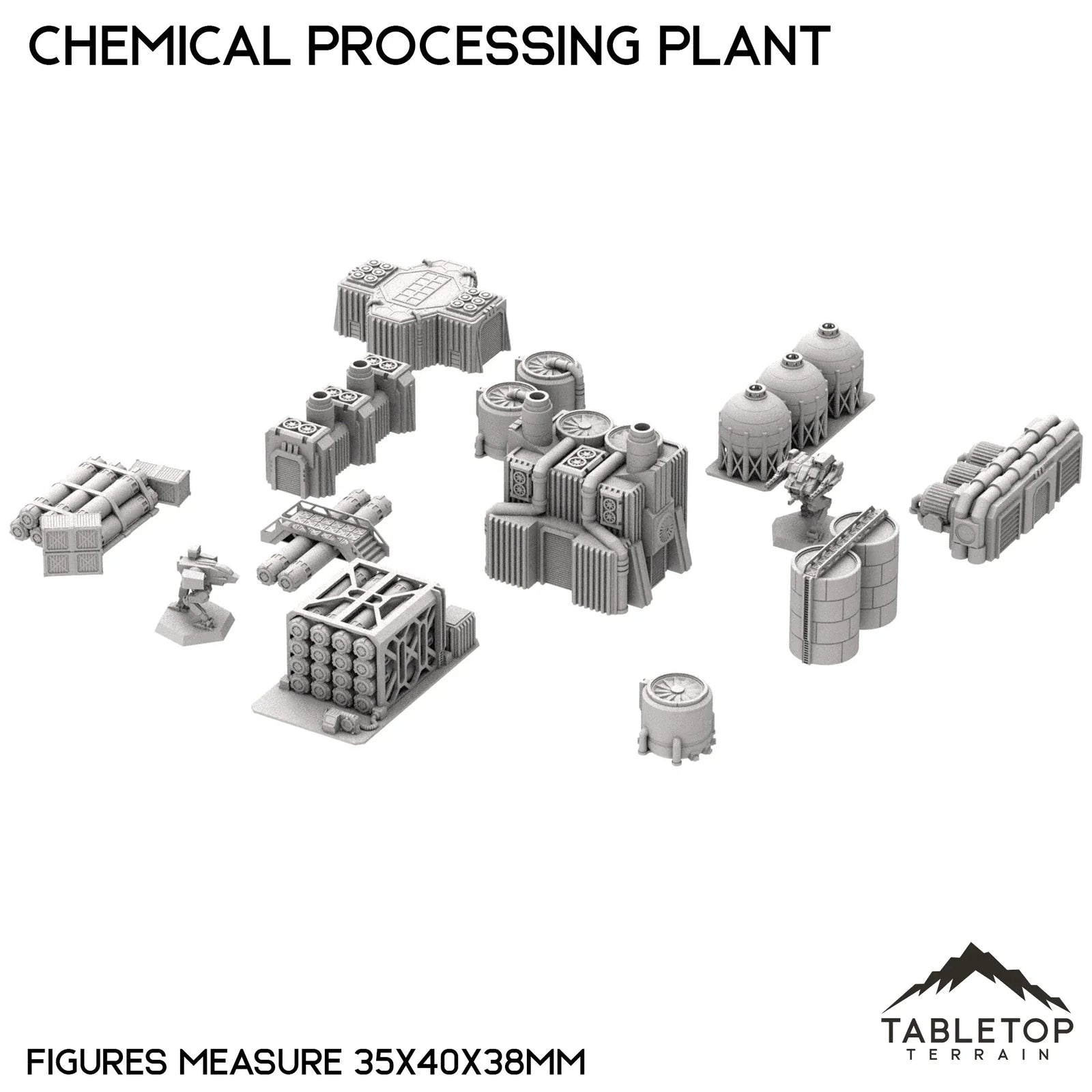 Mecha City Chemical Processing Plant