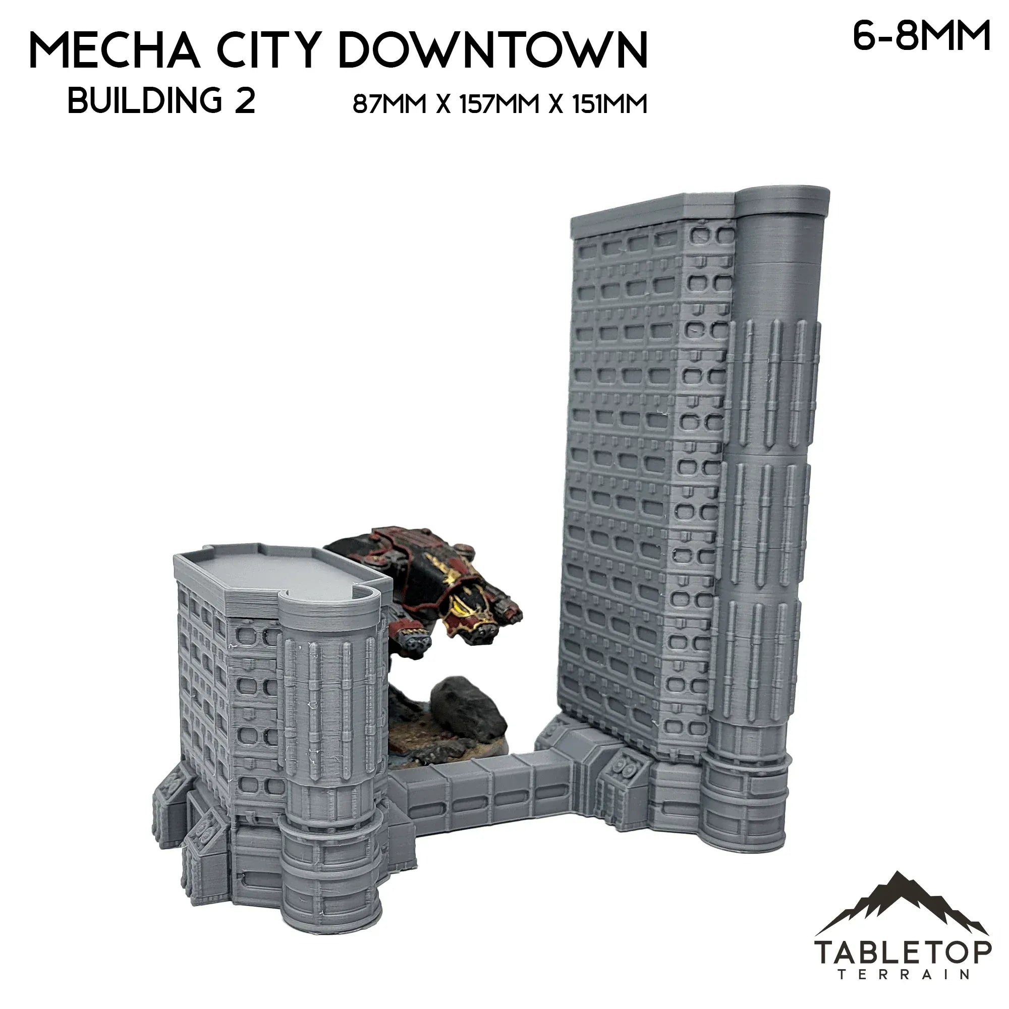 Mecha City Downtown Buildings - Bundle 1