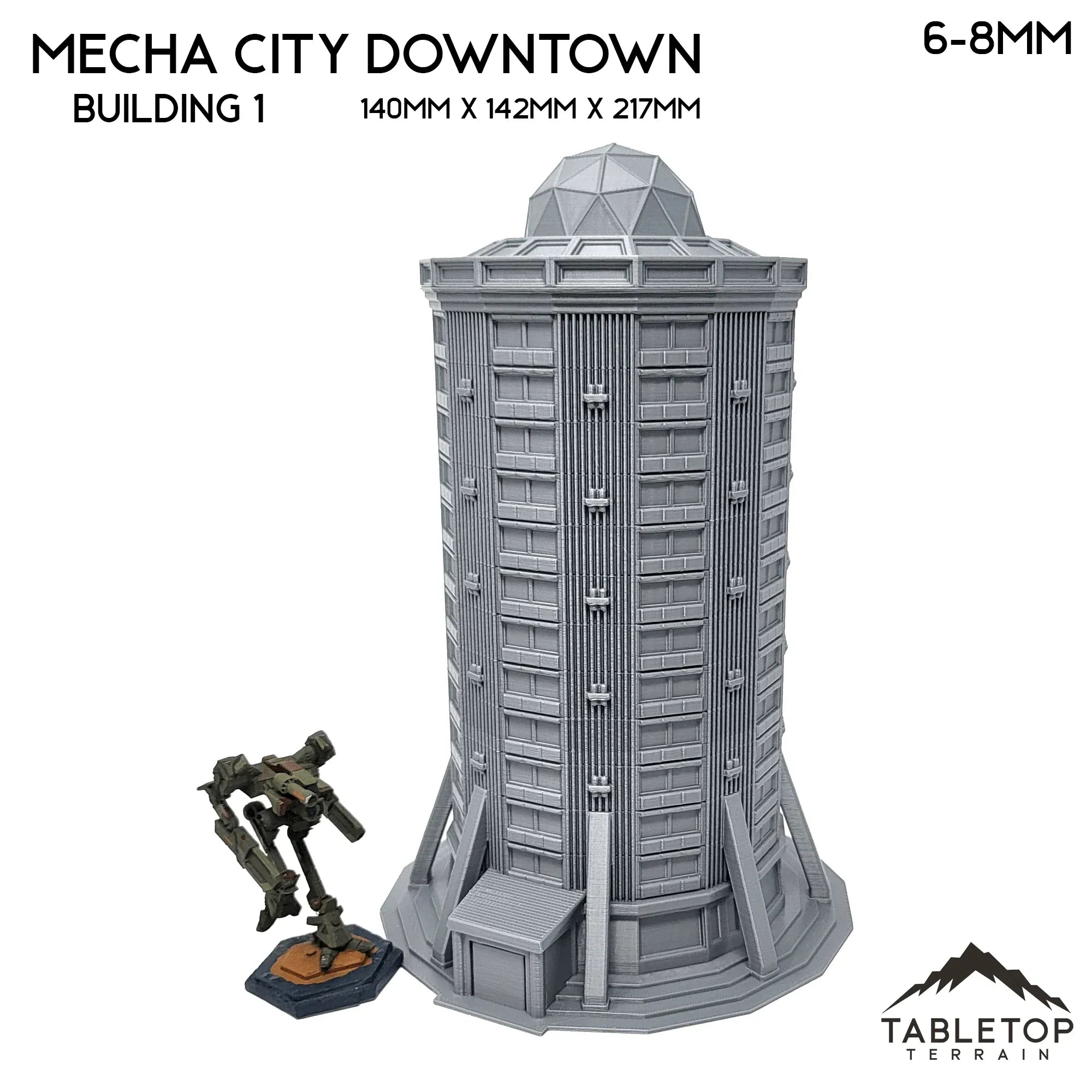 Mecha City Downtown Buildings - Bundle 1