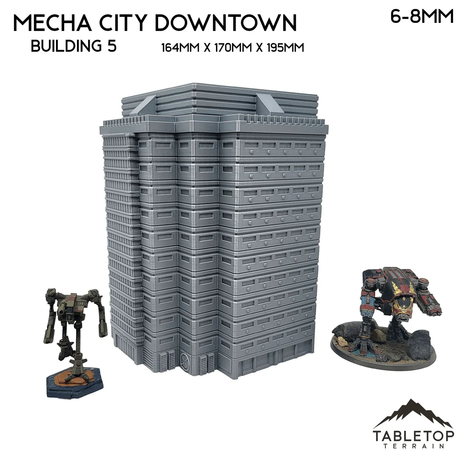 Mecha City Downtown Buildings - Bundle 2